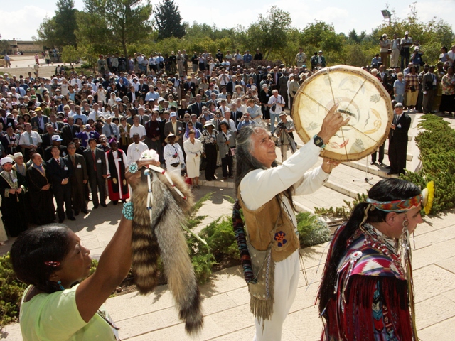 Segen in die vier Himmelsrichtungen